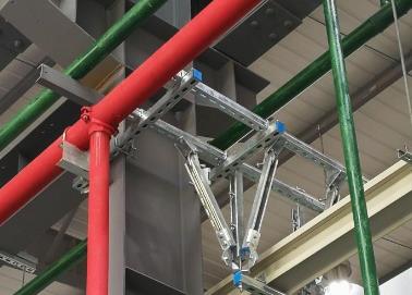 仙游该抗震支架的整体式支吊架结构协调性好